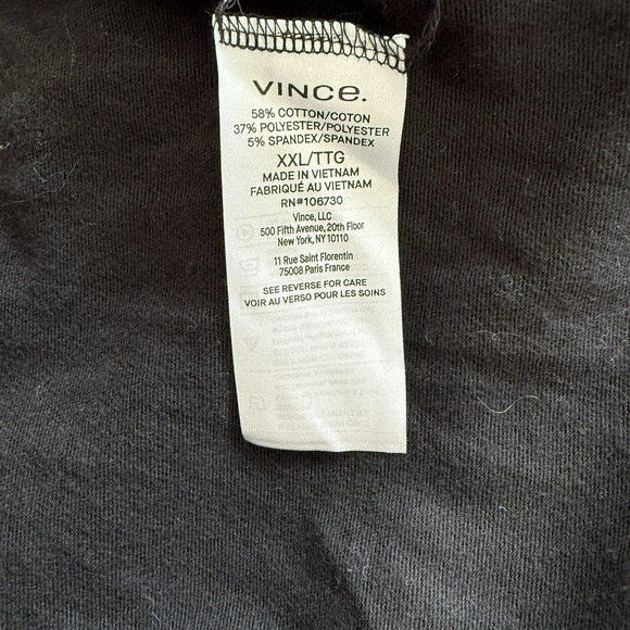 Vince Sweater Dress Long Sleeve Maxi Black Size XXL $295 Retail - Picture 8 of 9